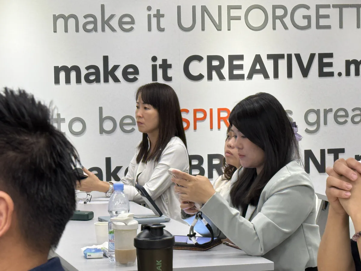 Participants during the personal IP strategy discussion
